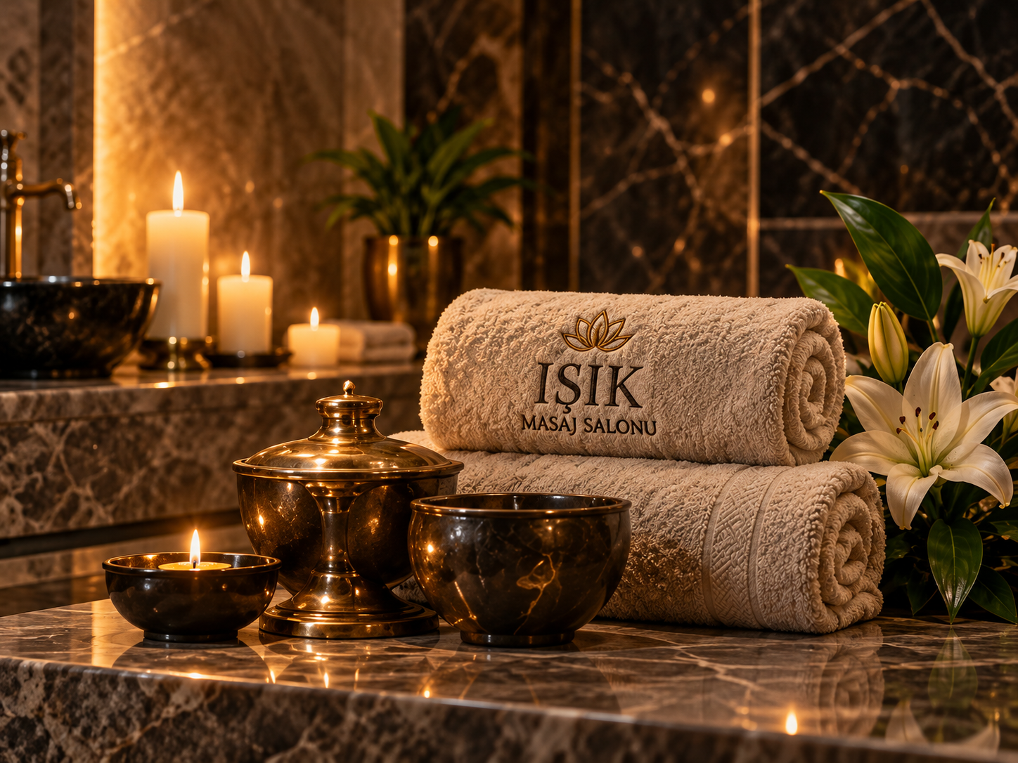 Işık Terapi ve Masaj Salonu spa atmosferi